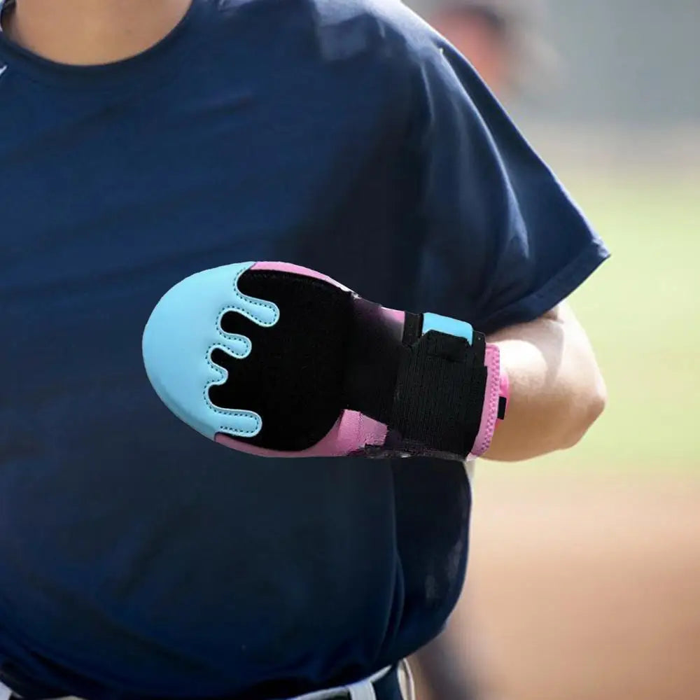 Baseball Sliding Mitt Youth Baseball Sliding Mitt Sliding Mitten With Elastic Compression Strap Adjustable Wrist Compression