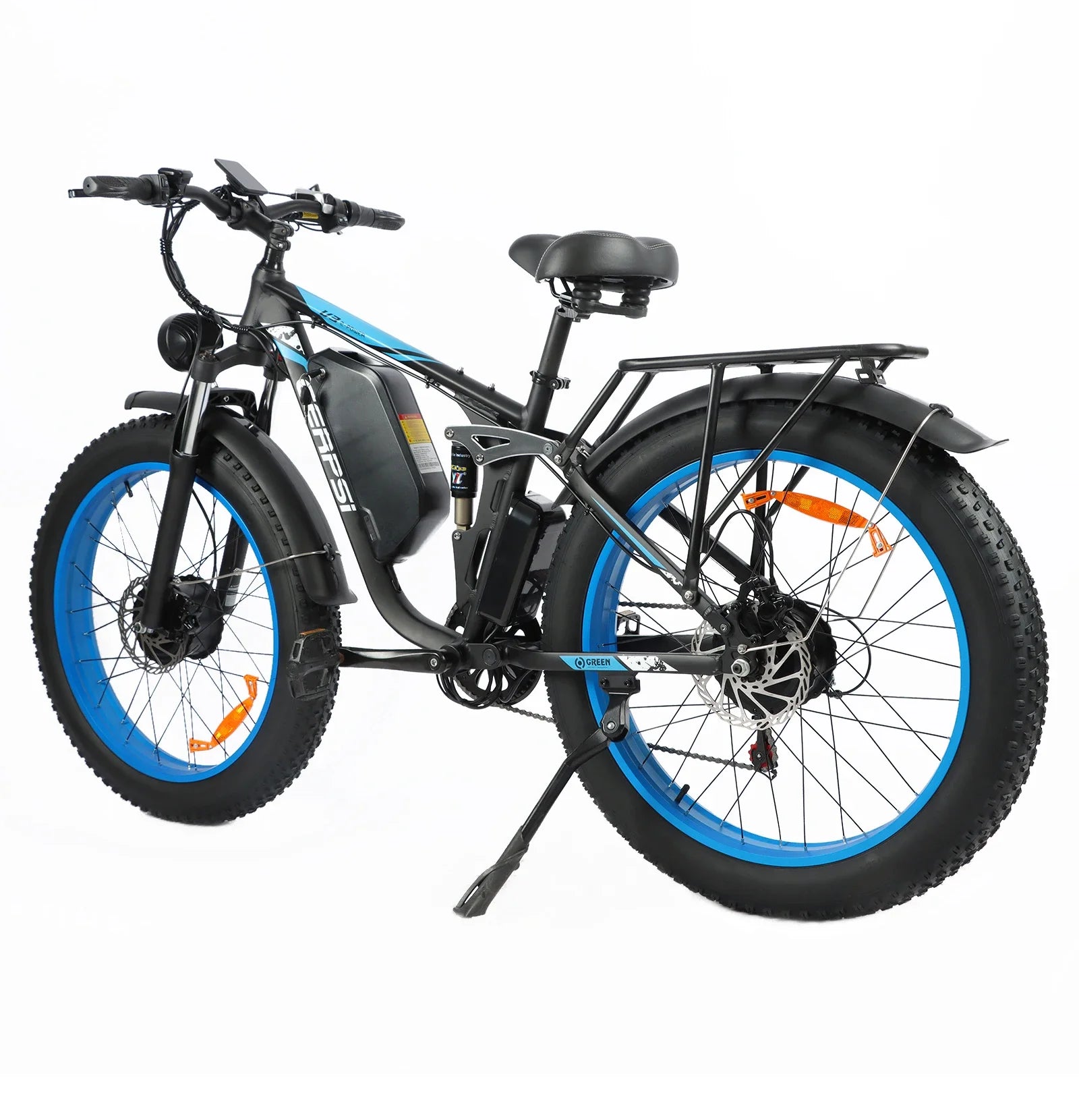 2025 new model DP2603-3000W dual motor 48V25AH26*4.0 fat tires dual suspension adult off-road all-terrain electric bicycle