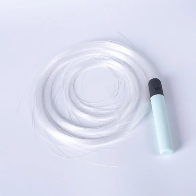 Colorful LED Fiber Optic Whip Light Disco RGB Dancing Glowing Whip Sparkle Flow String For Party Light Show Music Festival