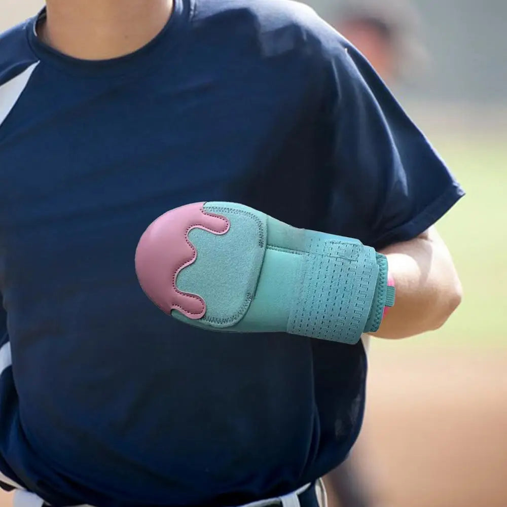 Baseball Sliding Mitt Youth Baseball Sliding Mitt Sliding Mitten With Elastic Compression Strap Adjustable Wrist Compression