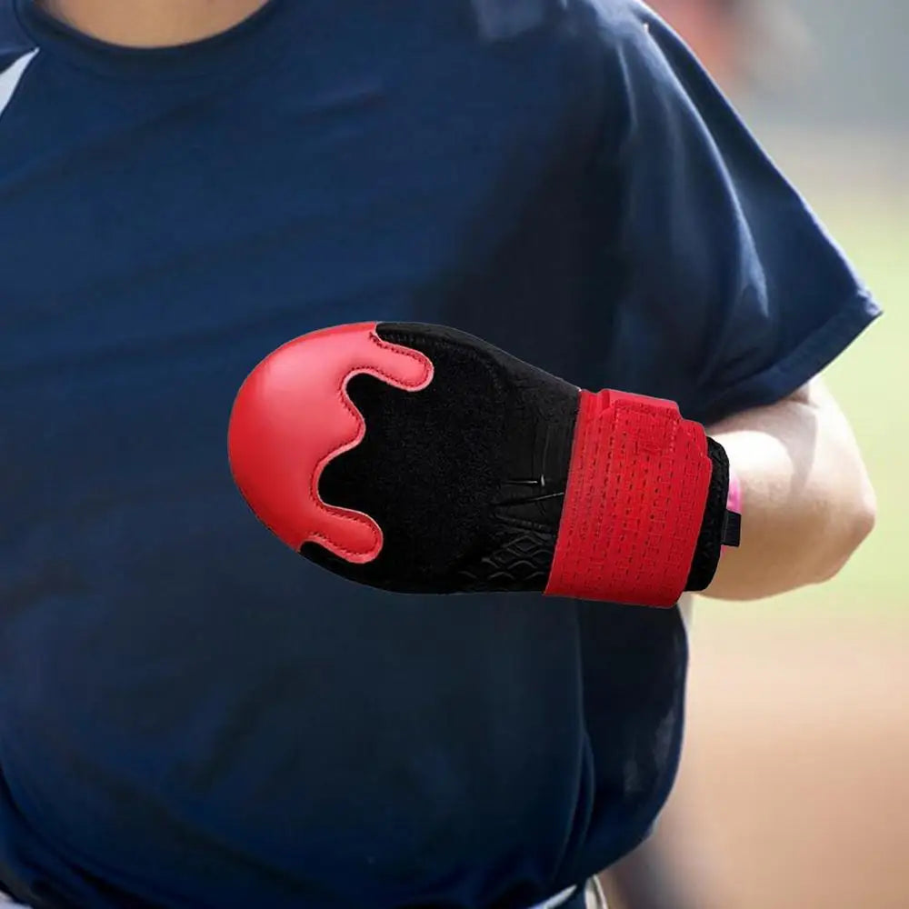 Baseball Sliding Mitt Youth Baseball Sliding Mitt Sliding Mitten With Elastic Compression Strap Adjustable Wrist Compression