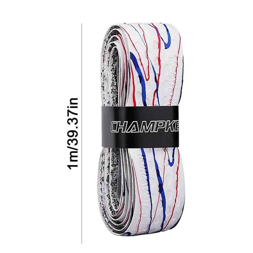 Bat Grip Tape For Baseball 1m Absorbs Sweat Tennis Grip Racket Handle Grip PU Anti-Skid Sweatband Tape For Dumbbells Fishing