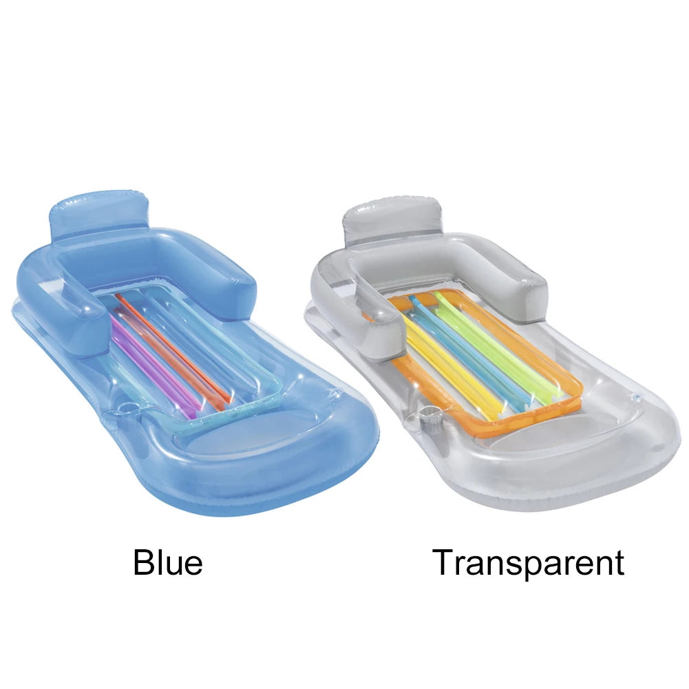 Inflatable Water Sports Floating Seat Multifunctional Summer Swim Float Seat Portable Foldable Durable Swimming Pool Accessory