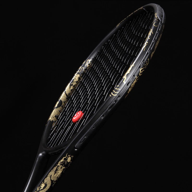 ALPSPORT JL 27-inch strong and durable 4 3/8-inch grip carbon fiber tennis racket suitable for students and teenagers