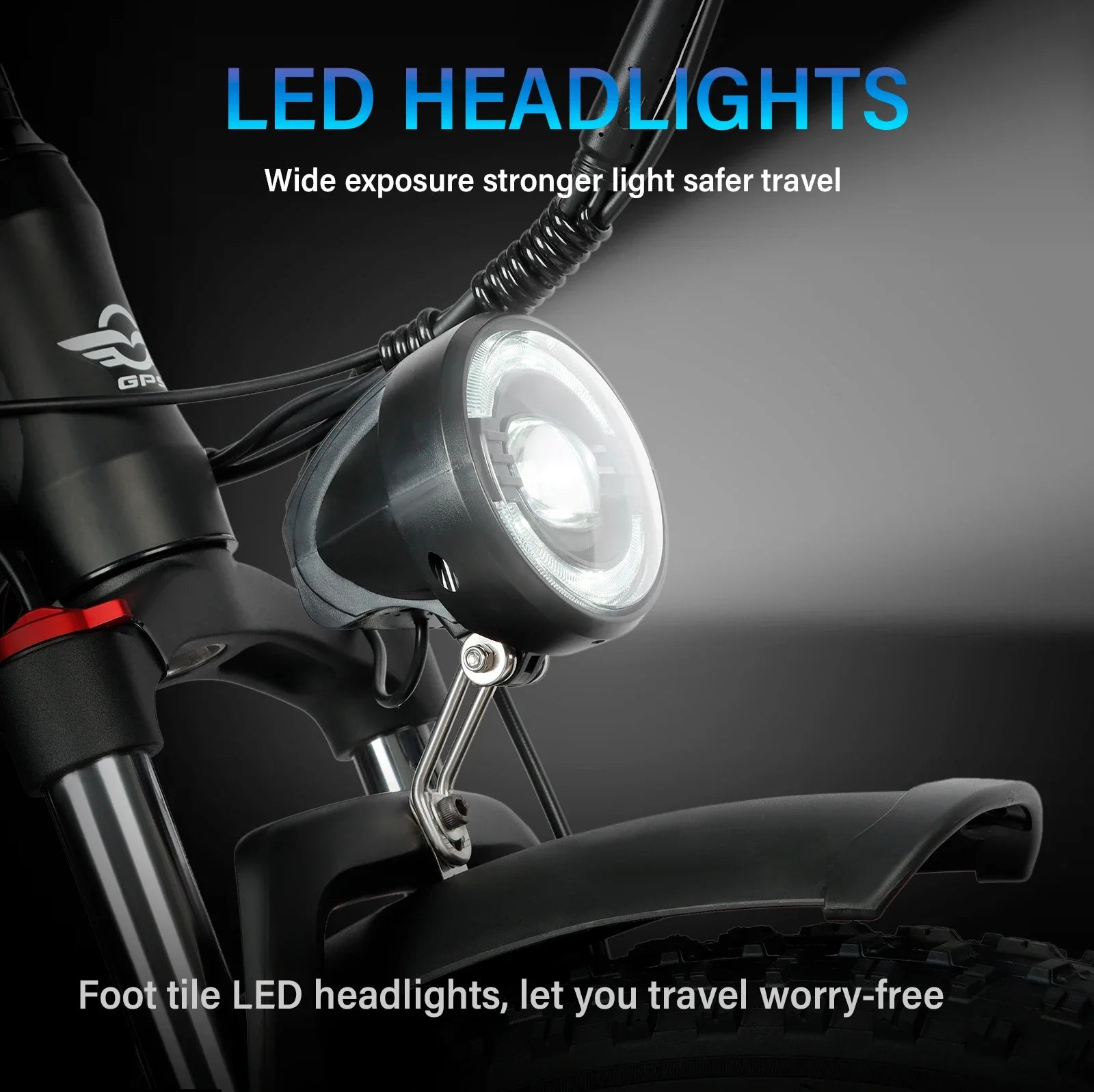 2025 new model DP2603-3000W dual motor 48V25AH26*4.0 fat tires dual suspension adult off-road all-terrain electric bicycle