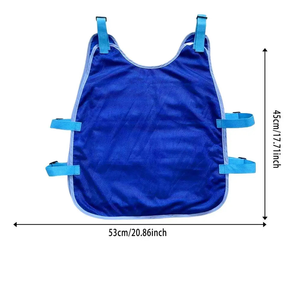 Outdoor Summer Cooling Vest Ice Jacket Water Evaporative Cool Shirt High-Temperature Protective Clothes Sport Camping Supplies
