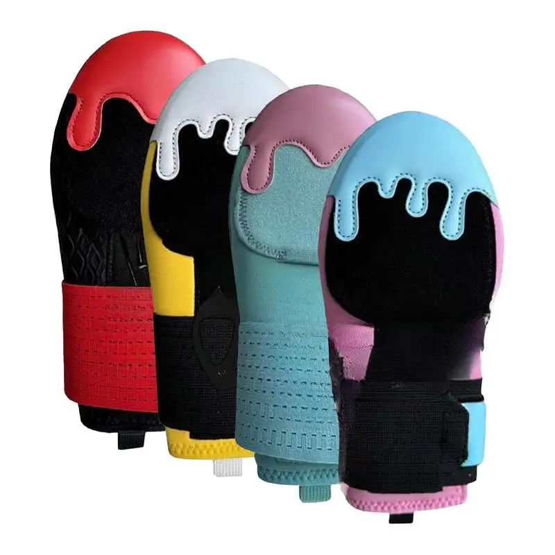 Baseball Sliding Mitt Youth Baseball Sliding Mitt Sliding Mitten With Elastic Compression Strap Adjustable Wrist Compression