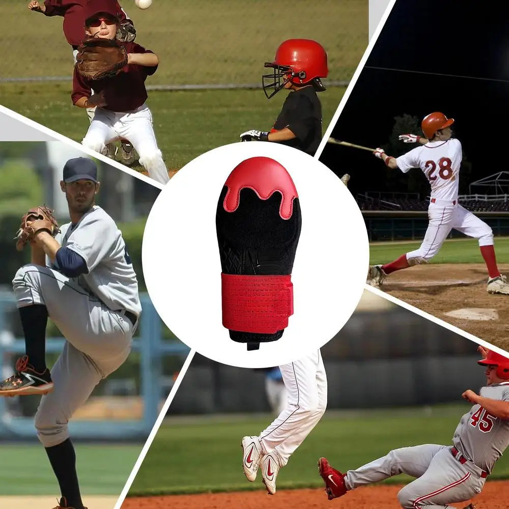 Baseball Sliding Mitt Youth Baseball Sliding Mitt Sliding Mitten With Elastic Compression Strap Adjustable Wrist Compression