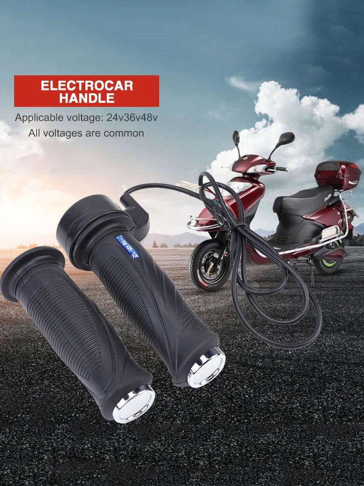 Electric E-Bike Speed Control Handlebar Electric Scooter Twist Cycling Throttle Grip Electric Scooter Twist Speed Handlebar
