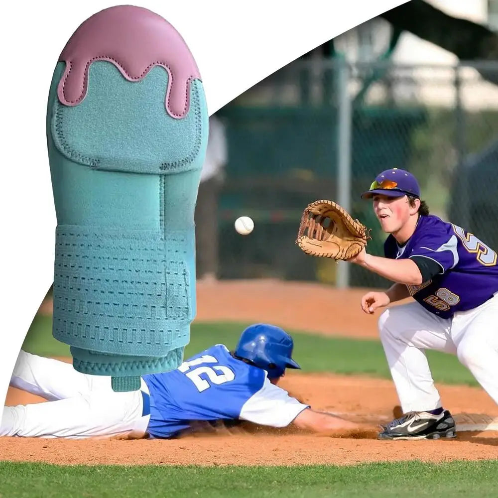 Baseball Sliding Mitt Youth Baseball Sliding Mitt Sliding Mitten With Elastic Compression Strap Adjustable Wrist Compression