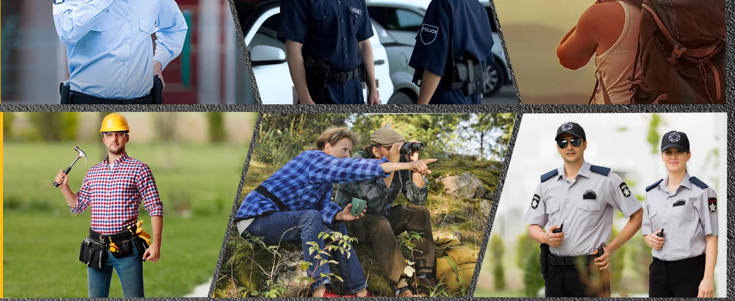 8-in-1 Tactical Duty Belt Set, 1000D Nylon, 35-45" Adjustable, Quick-Release, for Law Enforcement & Military - Gift Idea