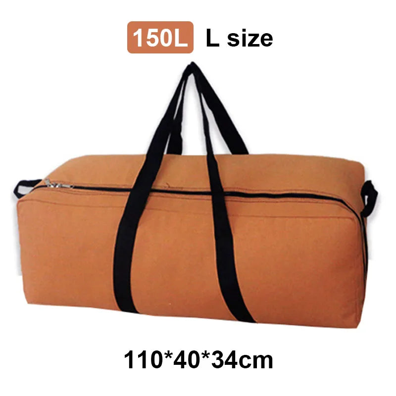 Super Large Capacity Travel Bag Outdoor Camping Backpack Waterproof Handbag 1680D Oxford Cloth Luggage Bag 55L/100L/150L