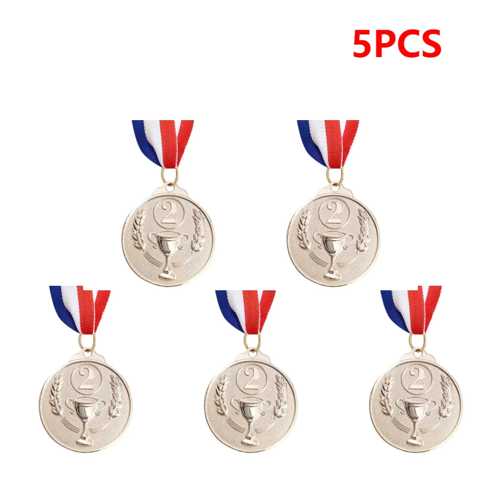 Gold Silver Bronze Medal Gold Silver Bronze Prizes Award Soccer Football Medals for Championship Cheerleading Sports Competition