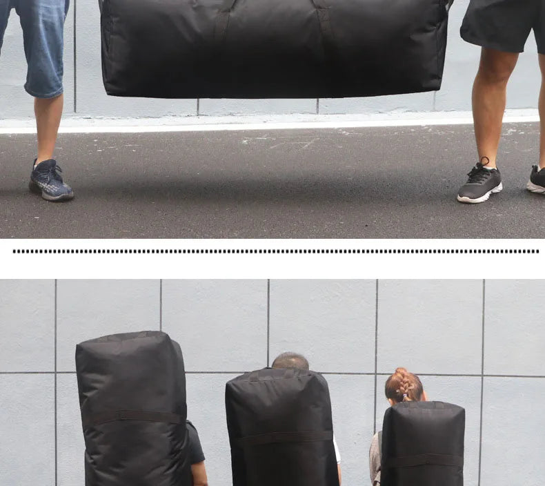 Super Large Capacity Travel Bag Outdoor Camping Backpack Waterproof Handbag 1680D Oxford Cloth Luggage Bag 55L/100L/150L