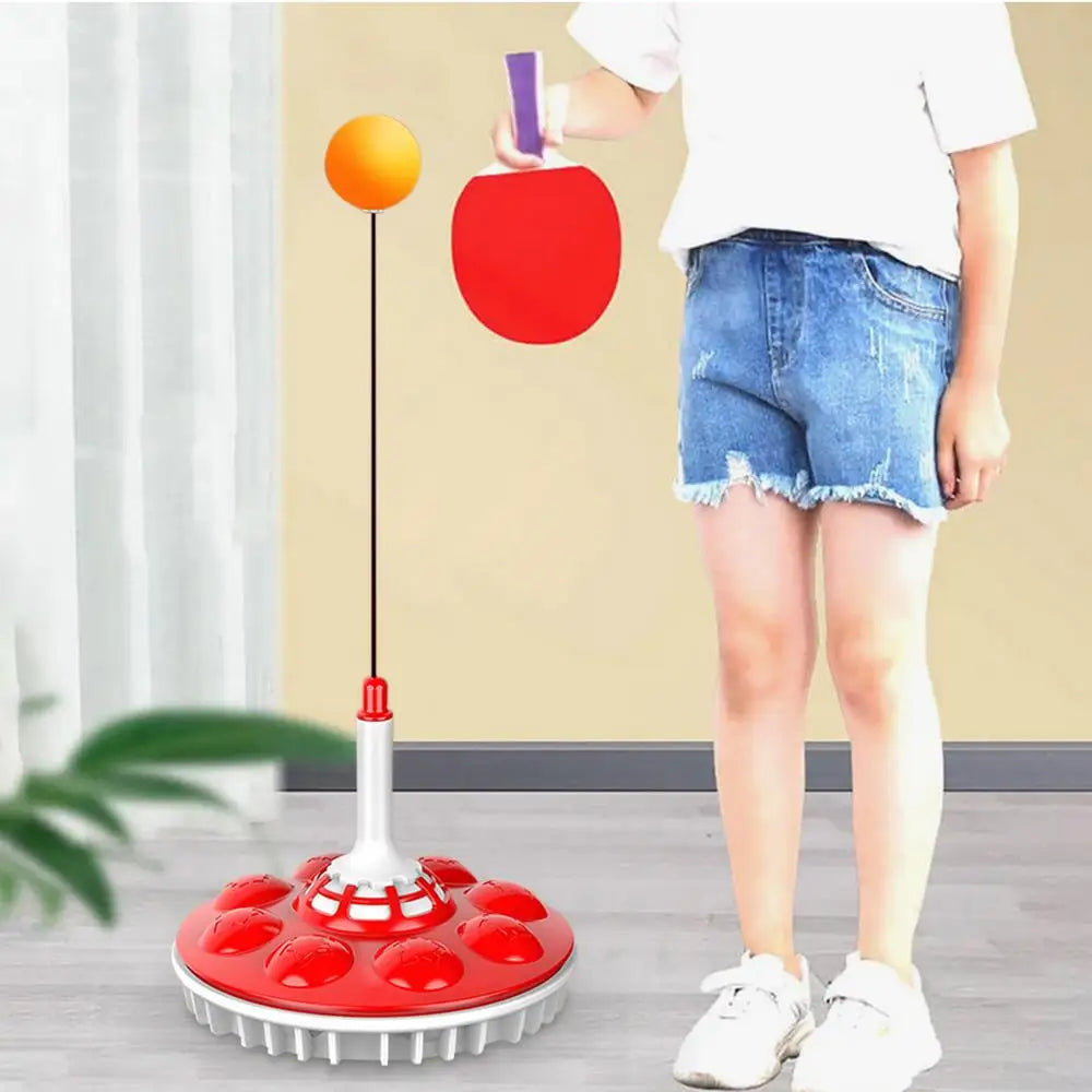 Table Tennis Training Device Ping-pong Balls Paddles Practice Trainer Tool Ping Pong Training Equipment With Elastic Soft Shaft