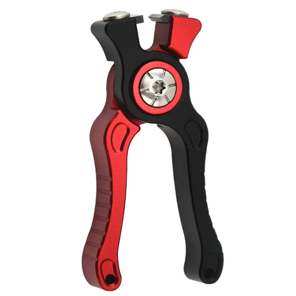 Mini Fishing Scissors Braid Scissors Aluminum Alloy Fishing Line Clipper Nippers Non Slip Handle Fly Fishing Equipment