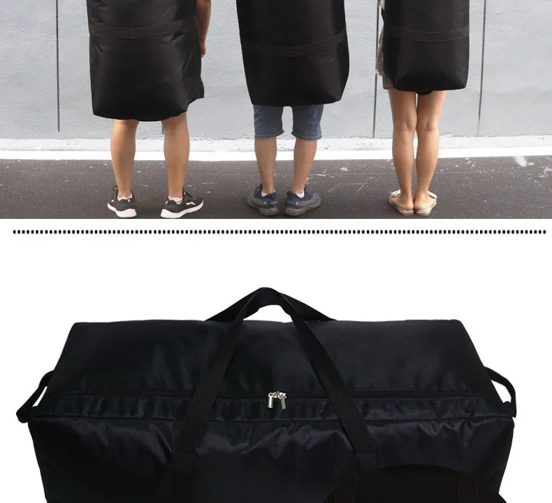 Super Large Capacity Travel Bag Outdoor Camping Backpack Waterproof Handbag 1680D Oxford Cloth Luggage Bag 55L/100L/150L