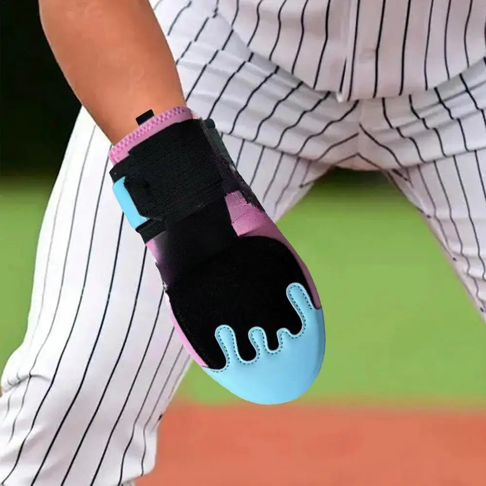 Baseball Sliding Mitt Youth Baseball Sliding Mitt Sliding Mitten With Elastic Compression Strap Adjustable Wrist Compression