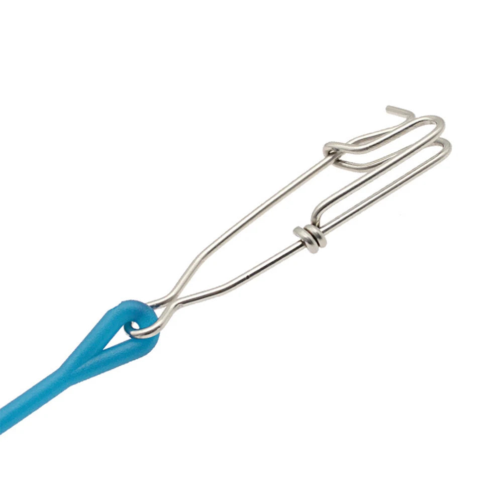 1-5pcs 28cm Fishing Trolling Pin Buffer Stainless Steel Shock Absorption Downriggers Weight Snubber Connector Sea Fishing Gear P