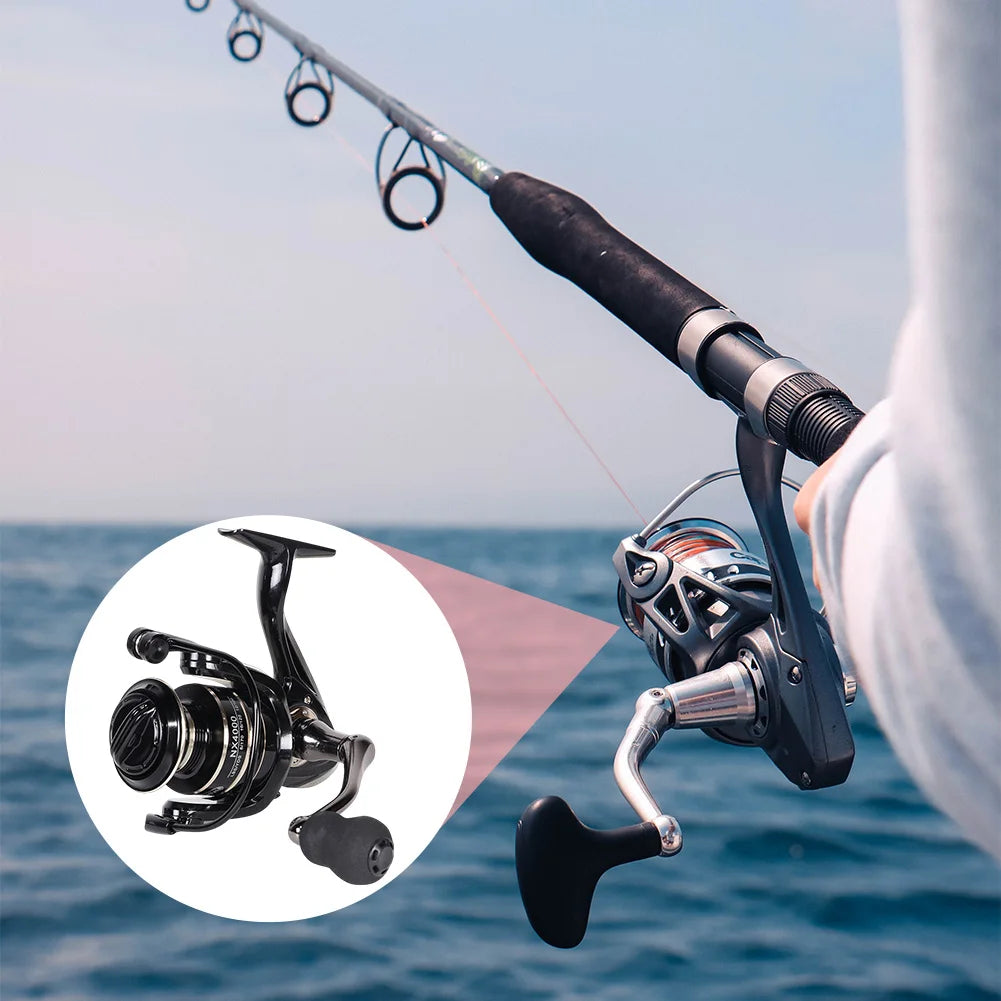 High Quality Metal Spinning Reel Spinning Fishing Reel All Purpose Fishing Spinning Reel for Freshwater Saltwater