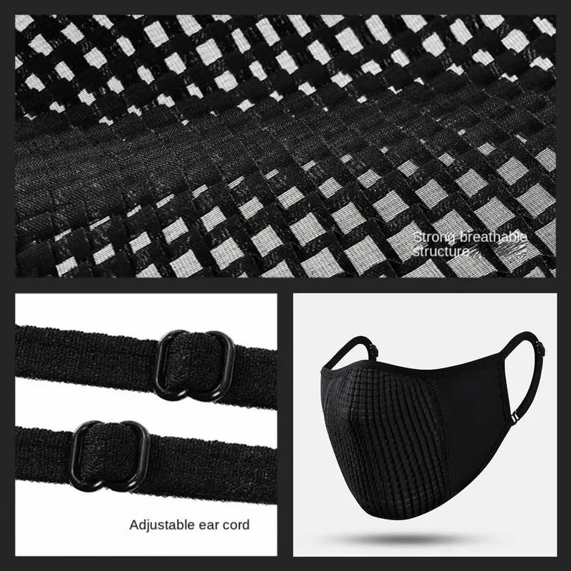 Outdoor Face Shield Sun Sunscreen Face Cover Breathable Shield Motorcycle Masque Adjustable Riding Exercise Masque Covering