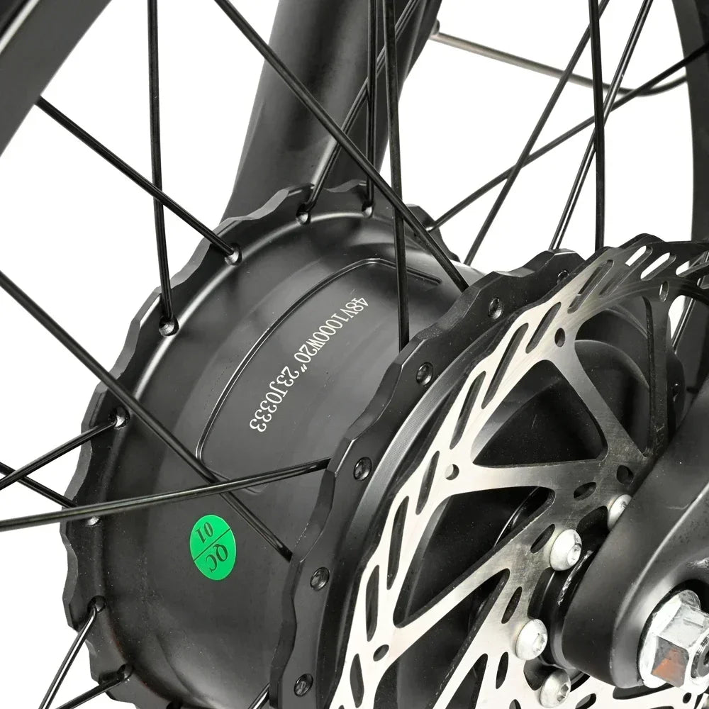 Electric bicycle BAOLUJIE 2000W  48V 30AH battery adult Electric bike 20-inch tire Multi functional all terrain E-bike