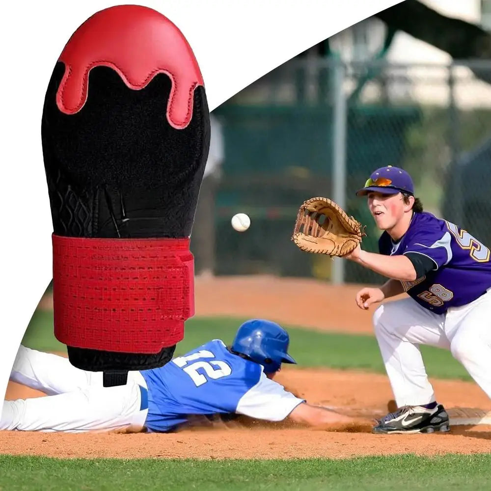 Baseball Sliding Mitt Youth Baseball Sliding Mitt Sliding Mitten With Elastic Compression Strap Adjustable Wrist Compression