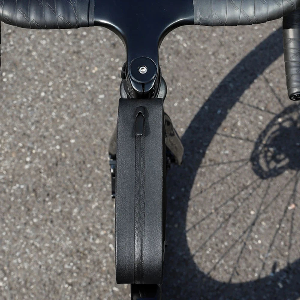 0.7L Bicycle Top Tube Bag Waterproof Cycling Tools Storage Bag TPU Cycling Front Bag for Outdoor Riding