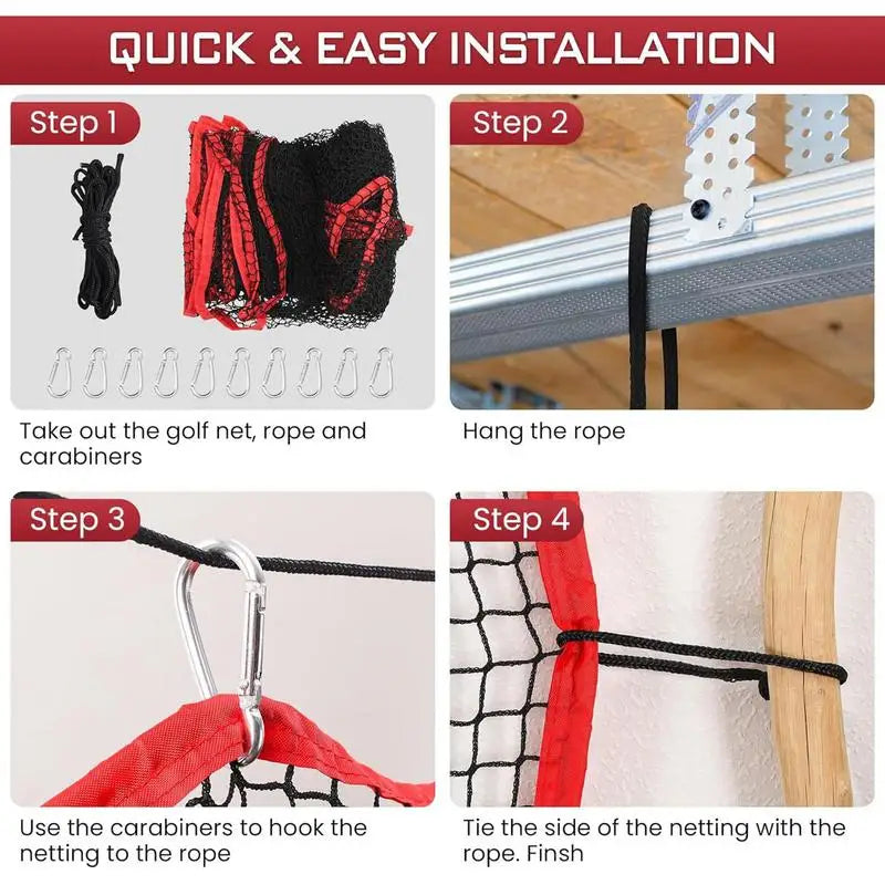 Softball Practice Net 10x10ft Ball Target Netting Golf Trainer Rebounder Mesh Ball Sports Pitching Practice Net For Garden Yard