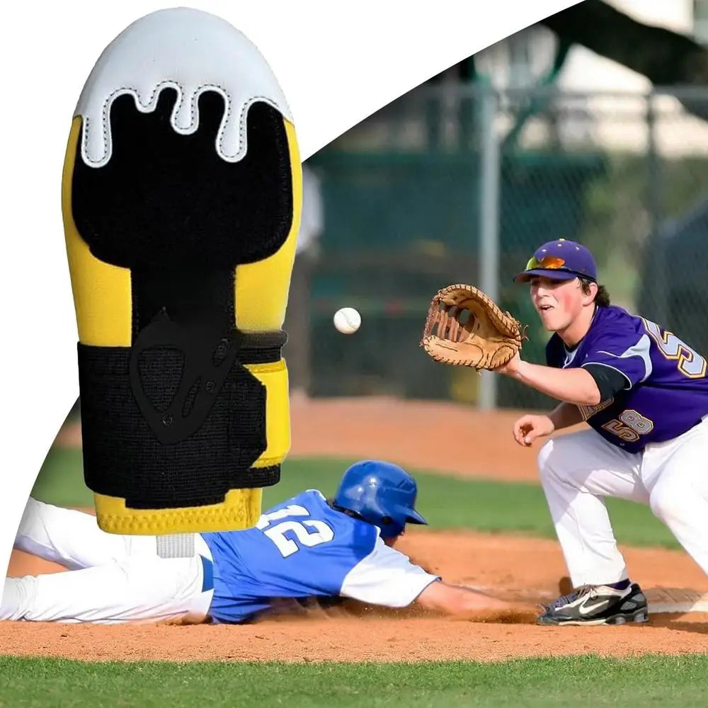 Baseball Sliding Mitt Youth Baseball Sliding Mitt Sliding Mitten With Elastic Compression Strap Adjustable Wrist Compression
