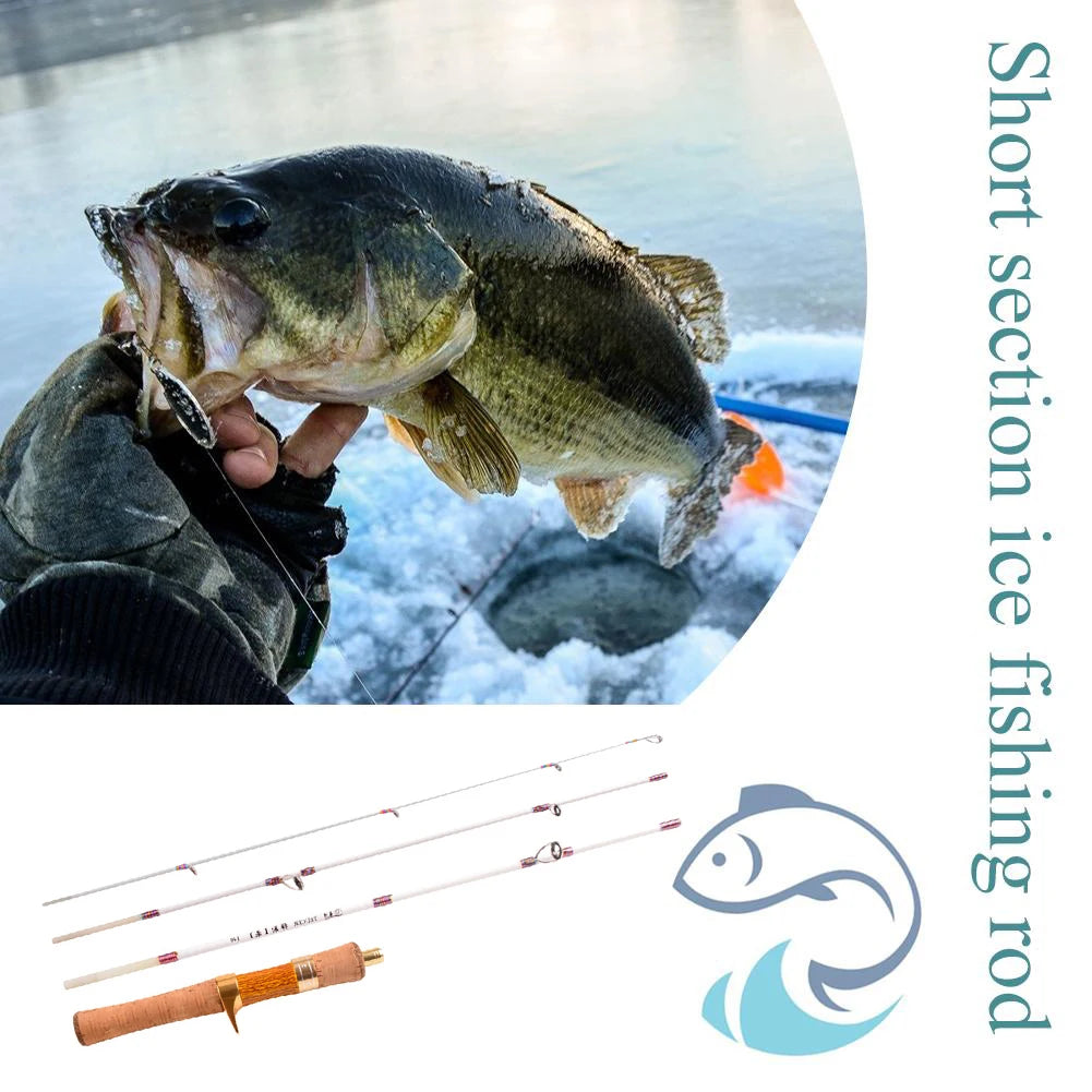 Soft Feeder Fishing Pole Mini Fishing Pole Telescopic Rotatable Portable Ultra-light Outdoor Accessories for Lakes Reservoirs