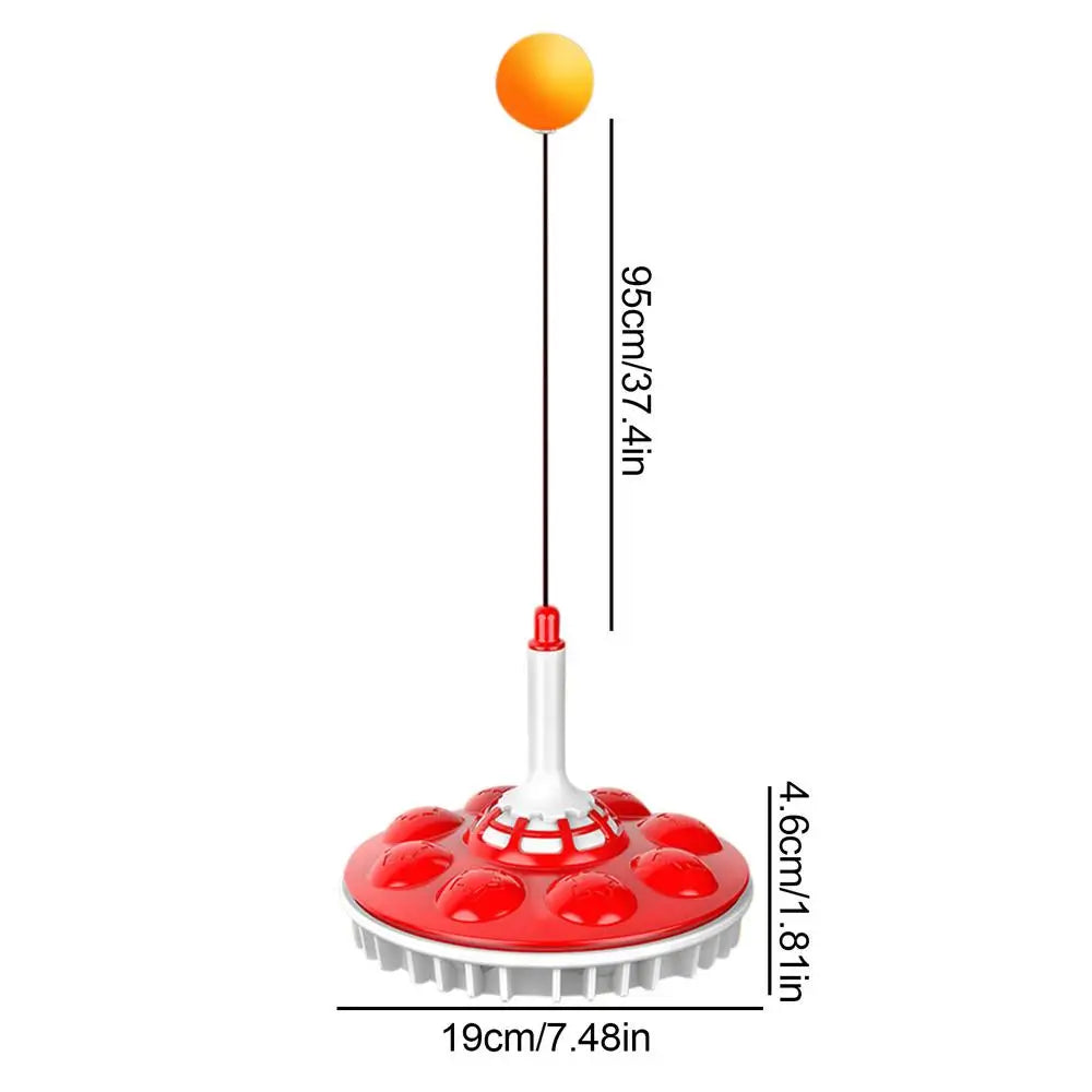 Table Tennis Training Device Ping-pong Balls Paddles Practice Trainer Tool Ping Pong Training Equipment With Elastic Soft Shaft