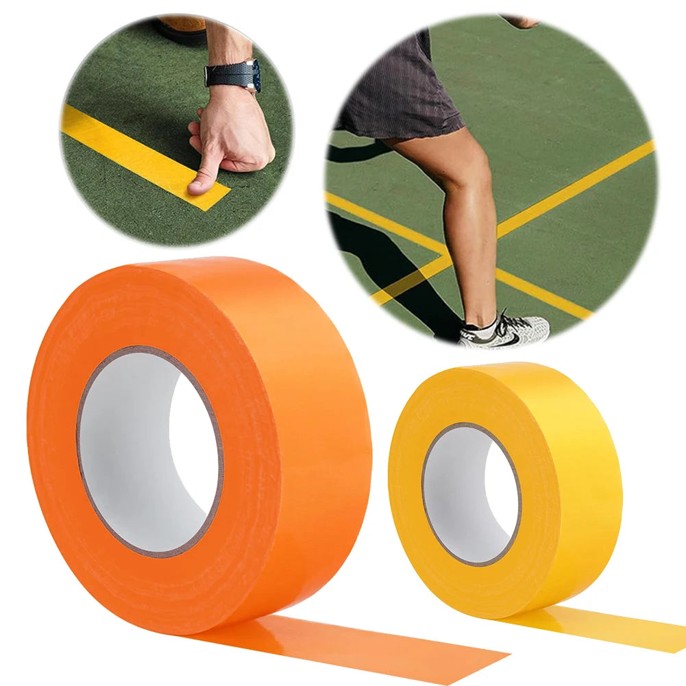 20M Outdoor Pickleball Court Tape Multipurpose Pickleball Court Marking Tape Sports Field Marking Tape for Outdoor Sports Court