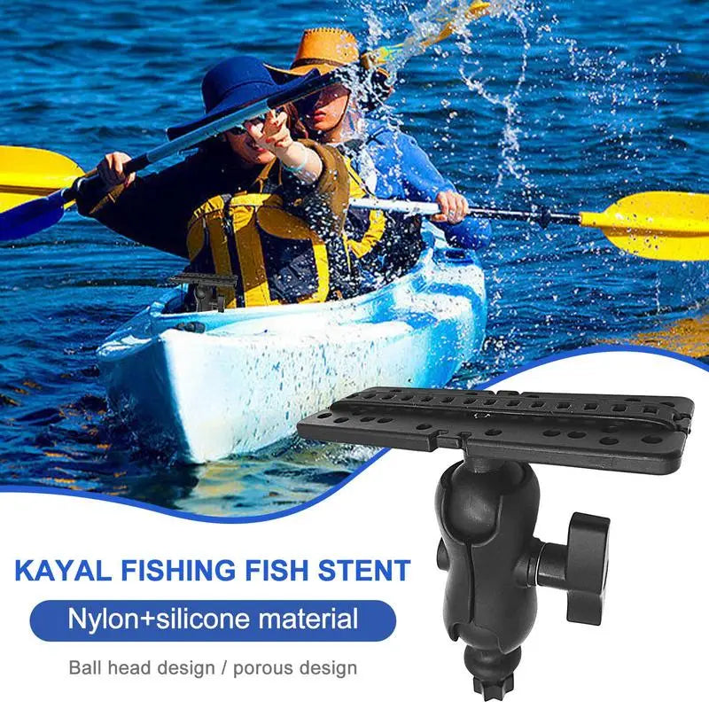 Fish Finder Mount Base GPS Navigation Fish Finder Bracket Marine Electronic Fish Finder Mount Fish Finder Accessories for Boat