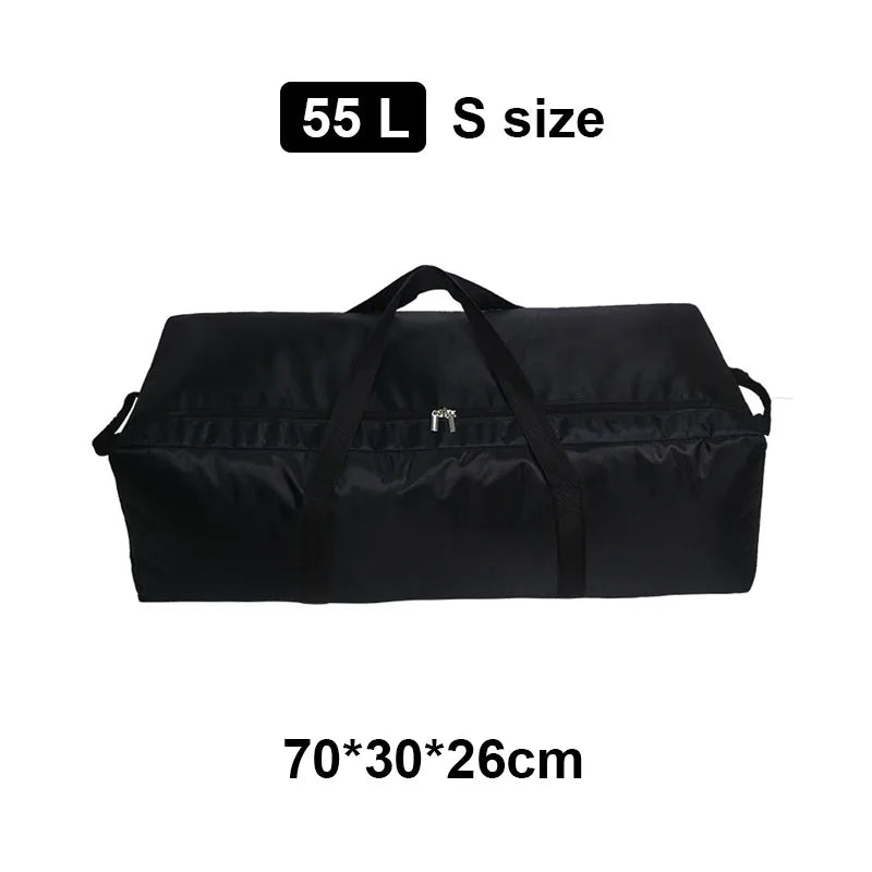 Super Large Capacity Travel Bag Outdoor Camping Backpack Waterproof Handbag 1680D Oxford Cloth Luggage Bag 55L/100L/150L