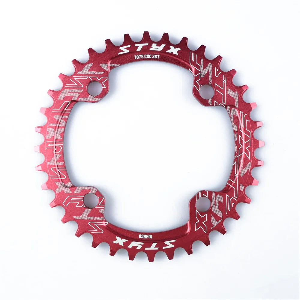 E-bike Chain Wheel 32T 34T 36T 38T Red Blue Black For Bafang Mid Drive Motor Kits 8FUN Replacements Electric Bicycle Conversions