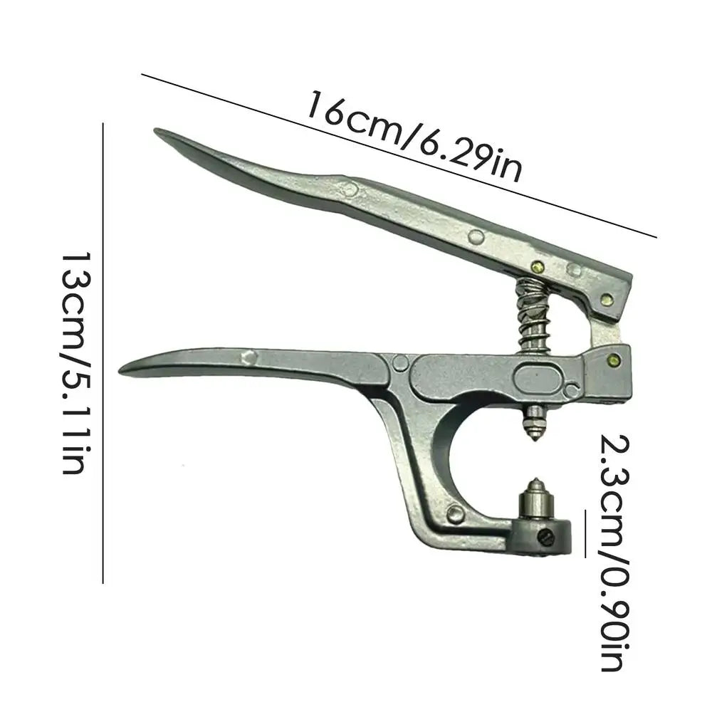 Handheld Badminton Machine Stringing Plier Portable Grommet Eyelet Plier Crimping Plier Badminton Racket Cold Press Plier repair